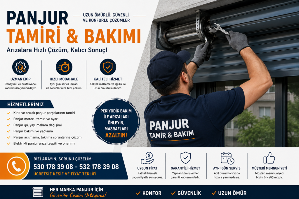 BEYLİKDÜZÜ PANJUR SERVİSİ