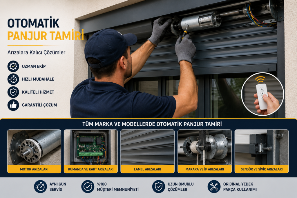 BAHÇEŞEHİR OTOMATİK PANJUR TAMİRİ