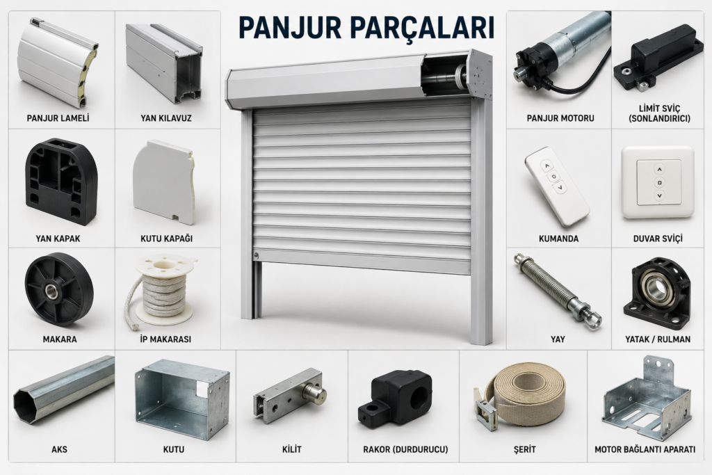 BAHÇEŞEHİR PANJUR PARÇALARI