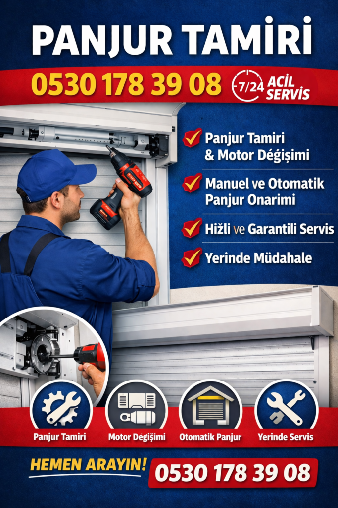 ZEYTİNBURNU PANJUR PARÇALARI