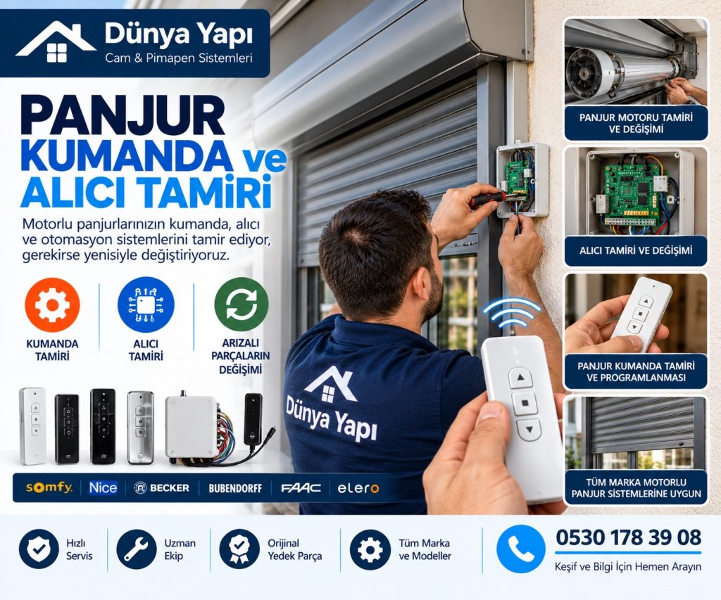 BAYRAMPAŞA PANJUR KUMANDA TAMİRİ